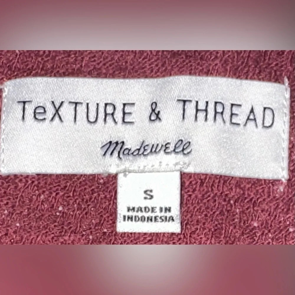 Texture and Thread (Madewell) Eyelet Mix Ruffle Sleeve Blouse - Picture 7 of 8